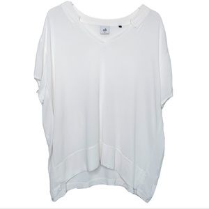 Cabi Classico 5021 White Tunic Blouse, Size M